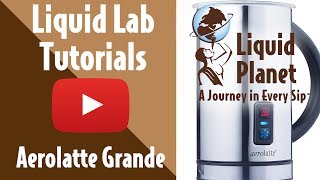 Liquid Lab  Aerolatte Grande Milk Frother [upl. by Rhines550]