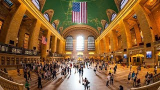 Walking Tour of Grand Central Terminal — New York City 【4K】🇺🇸 [upl. by Britney]