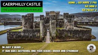 Caerphilly Castle  The Largest in Wales 2nd in Britain [upl. by Etteyniv]