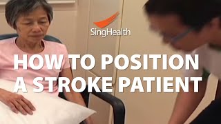 How To Position A Stroke Patient [upl. by Anilocin860]