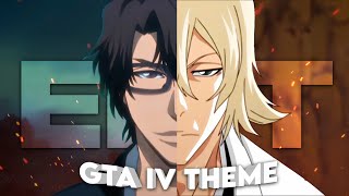 Aizen x Urahara  GTA IV Theme Edit [upl. by Gobert]